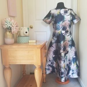NWT Floral Fit and Flare Dress by Style London